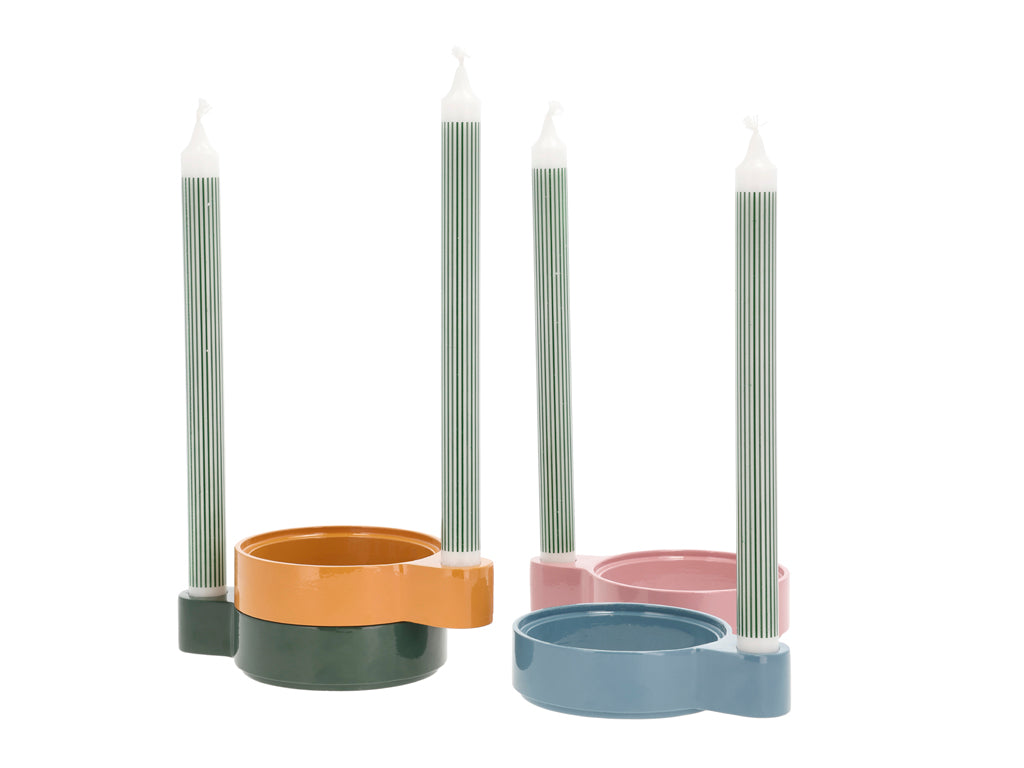 Villa Collection Halo Kaarshouder 16 x 12 x 3,6 cm Groen
