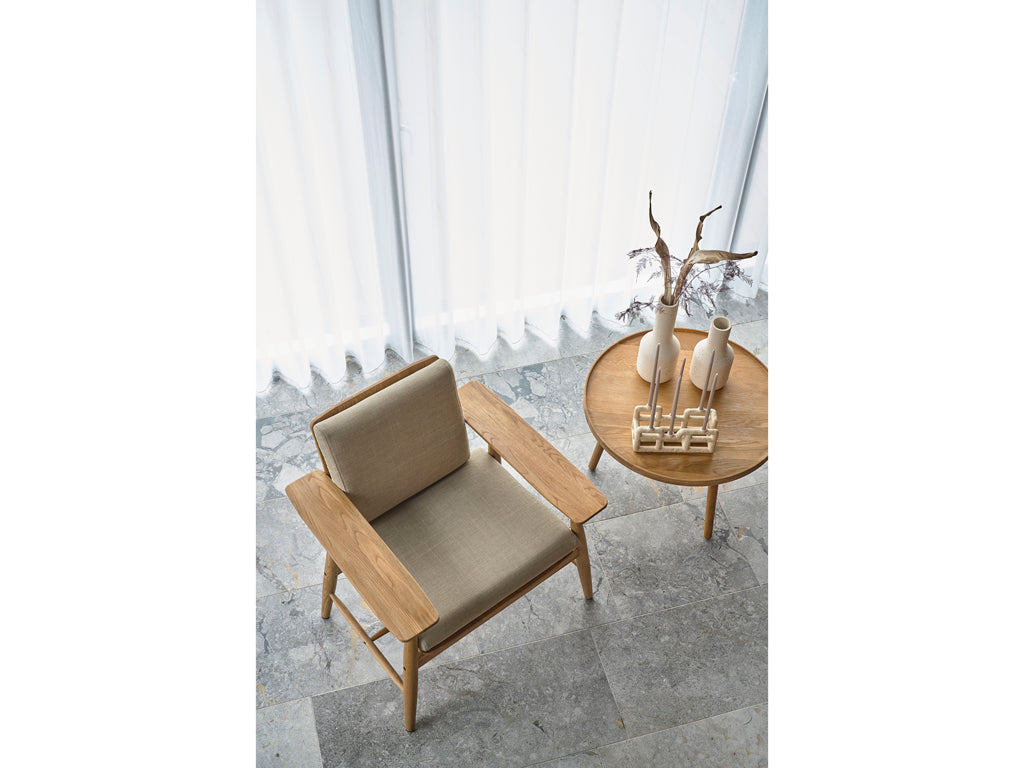 Villa Collection Elv Vaas Dia 13 x 28 cm Offwhite - Accessoire Loods