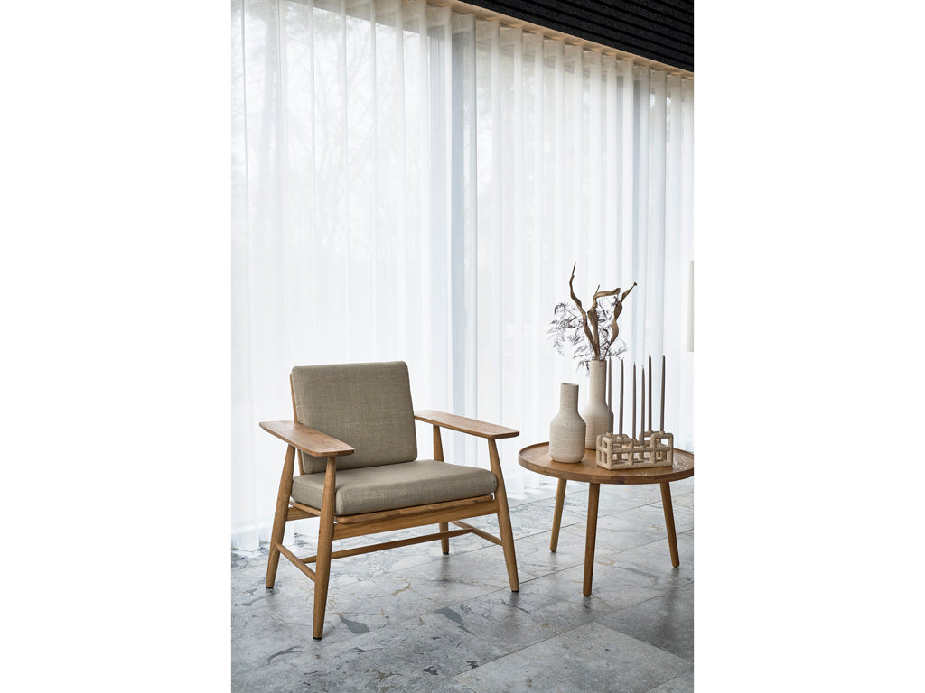 Villa Collection Elv Vaas Dia 13 x 28 cm Offwhite - Accessoire Loods