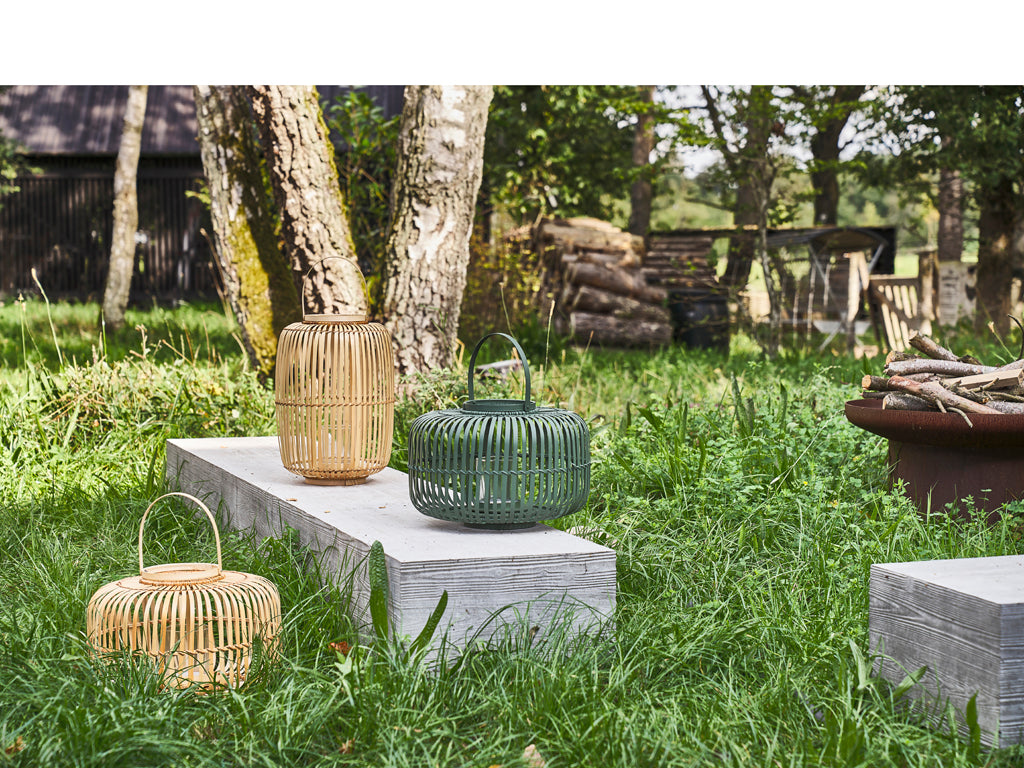 Villa Collection Alia Lantaarn Dia 38 x 25 cm Natuur - Accessoire Loods