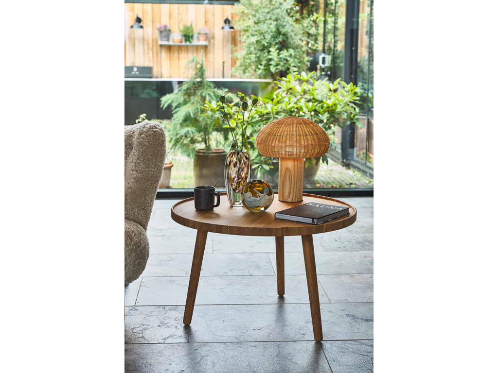 Villa Collection Vilma LED Lamp Dia 30 x 32 cm Natuur - Accessoire Loods