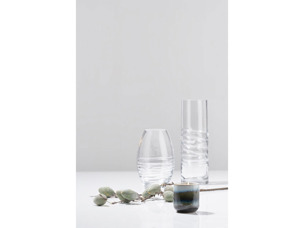 Villa Collection Drua Vaas Dia. 14 x 20 cm Helder - Accessoire Loods