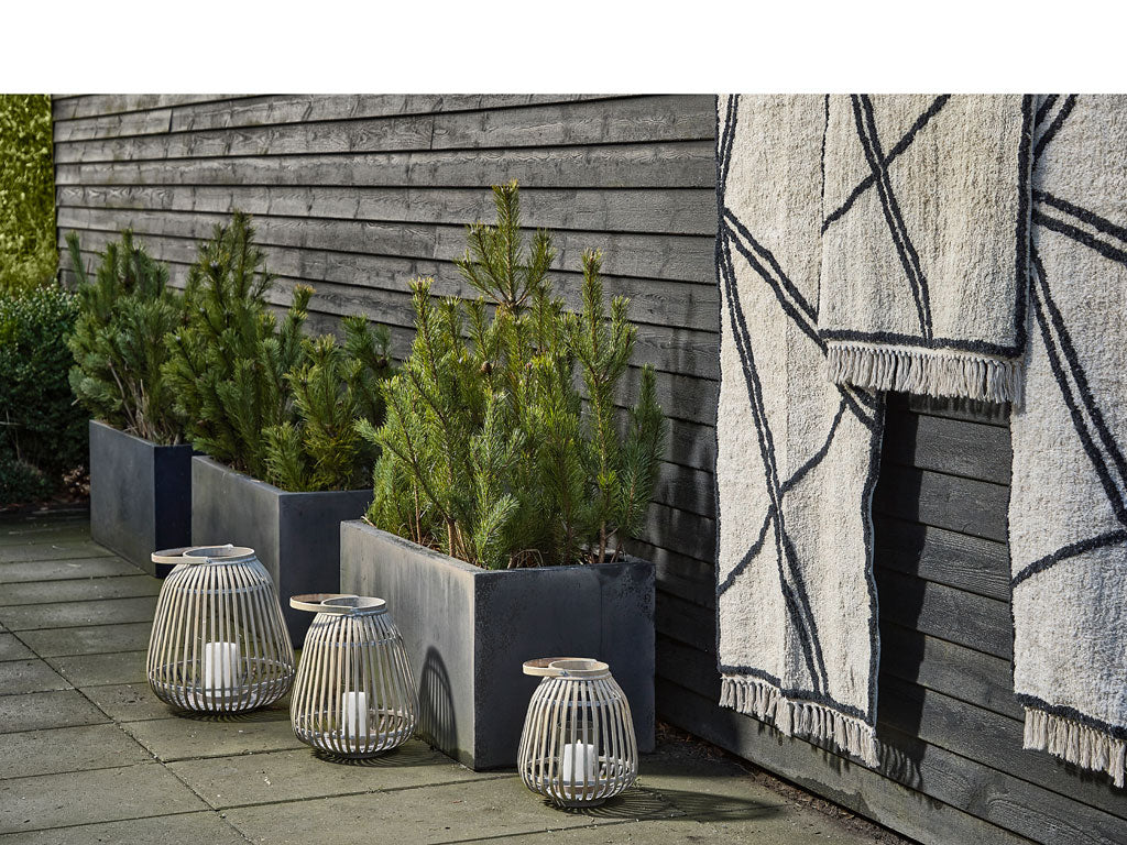 Villa Collection Amas Lantaarn Dia. 37 x 40 cm Natuur - Accessoire Loods