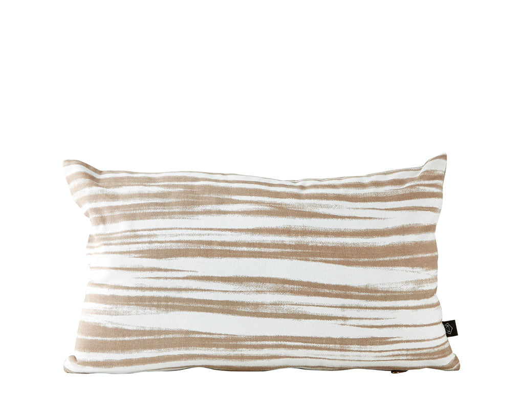 Villa Collection Kussen 50 x 30 cm Sand/Wit - Accessoire Loods