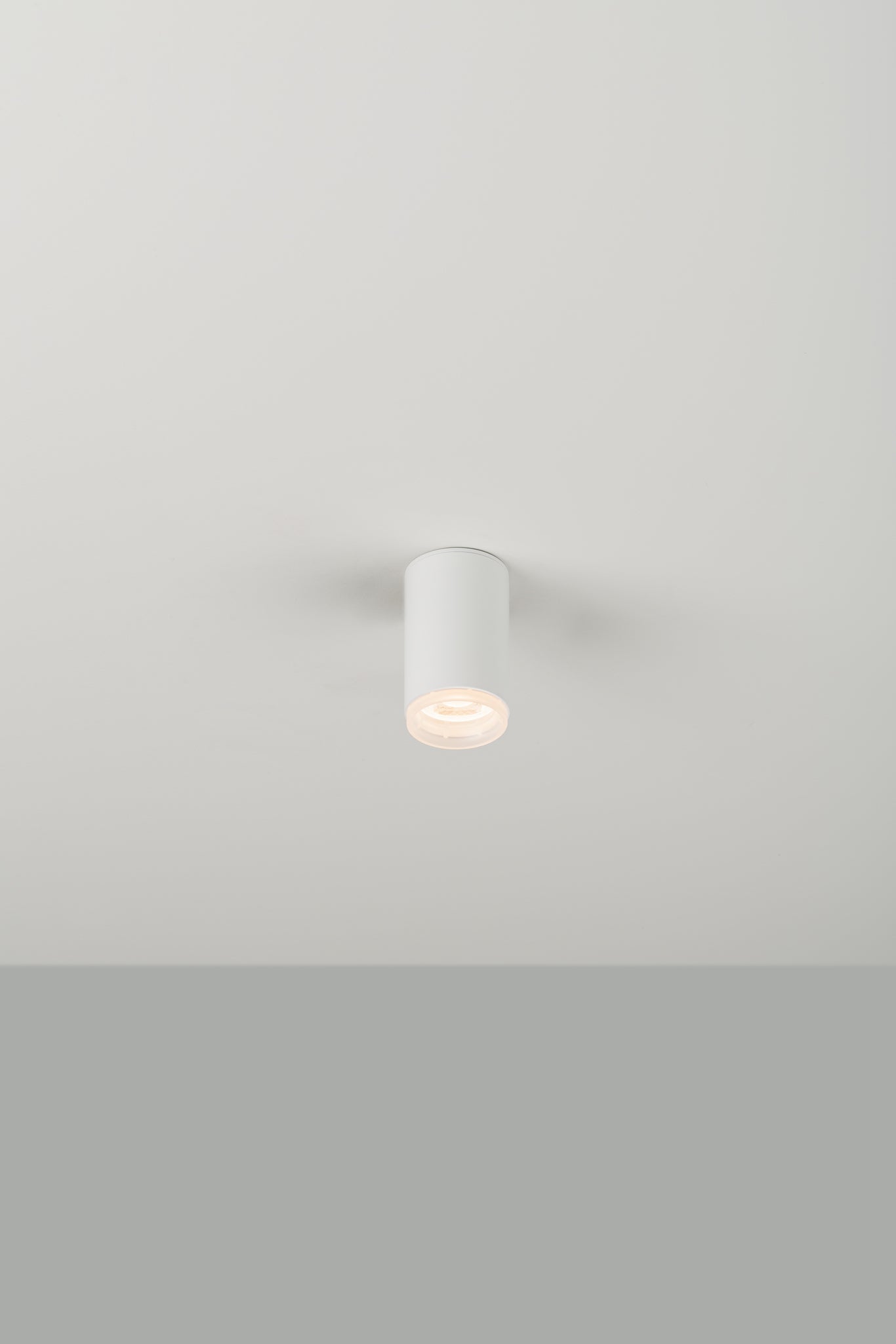 Haul 55 ceiling lamp GU10 H.9 cm textured white