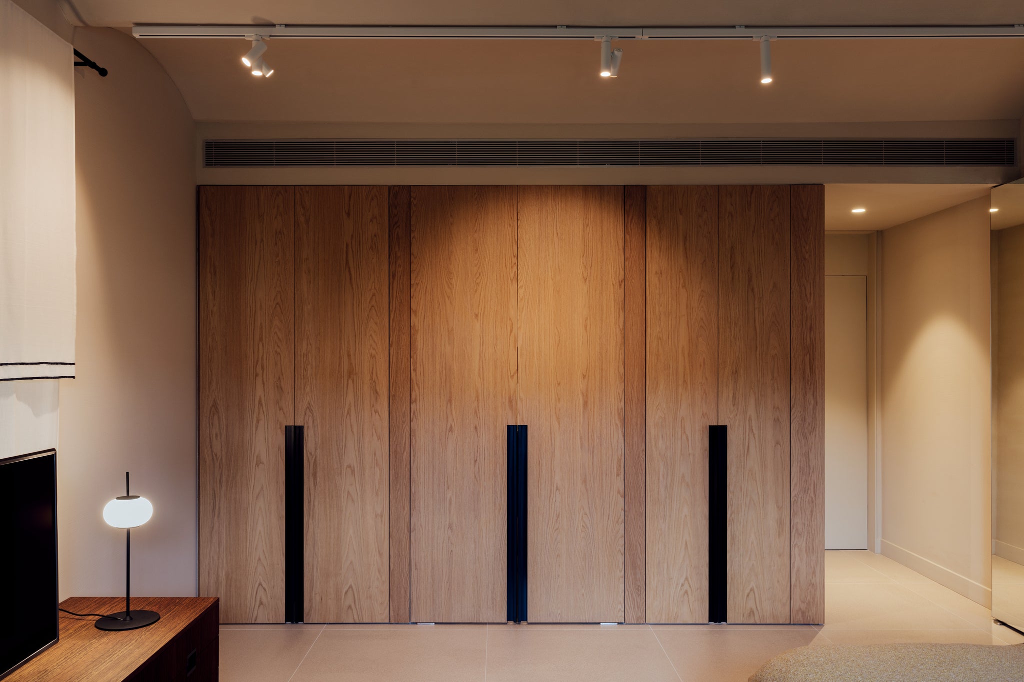 Haul 40 ceiling lamp H. 15 cm Led DOB 5W textured white