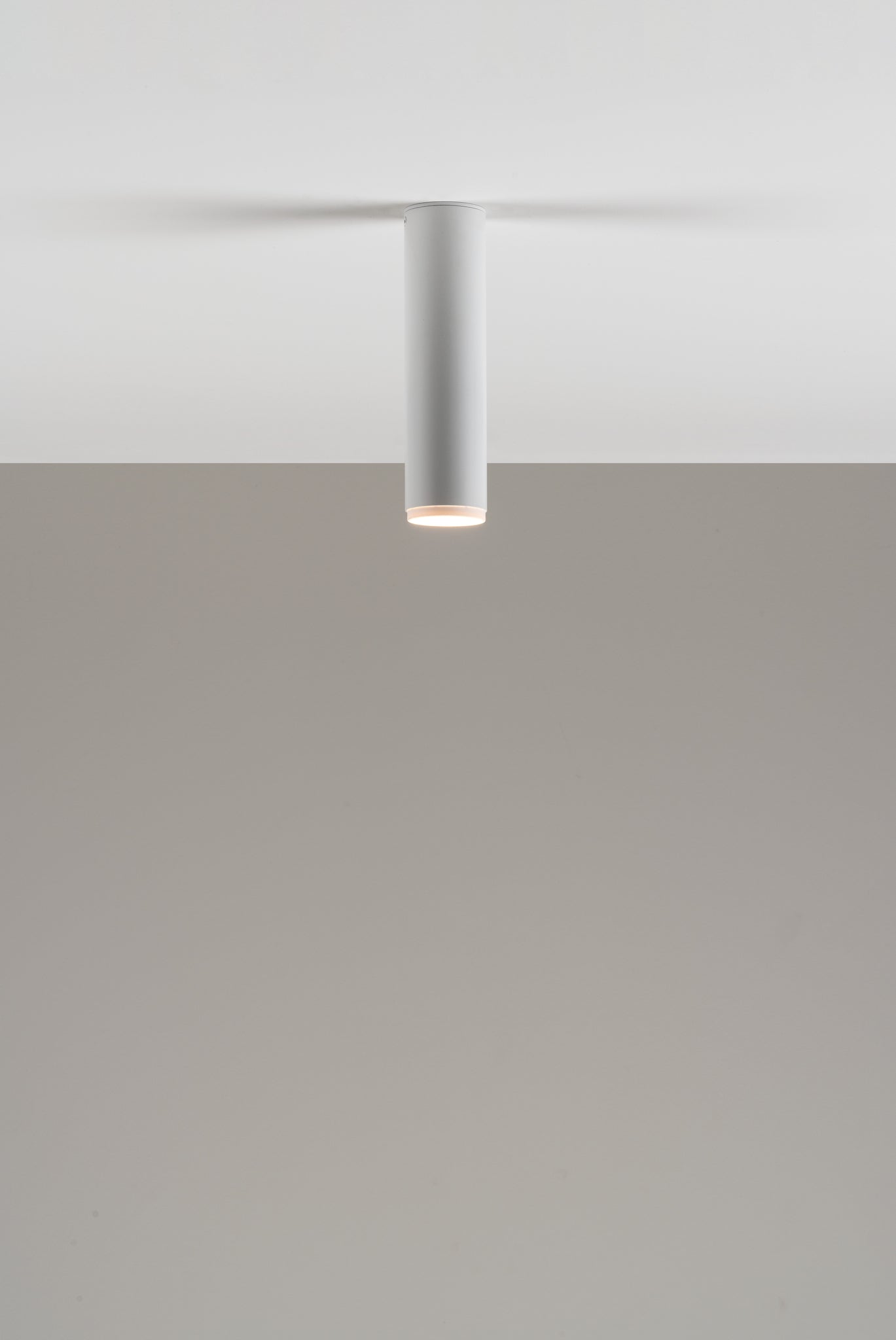 Haul 55 ceiling lamp H.21 cm GU10 textured white