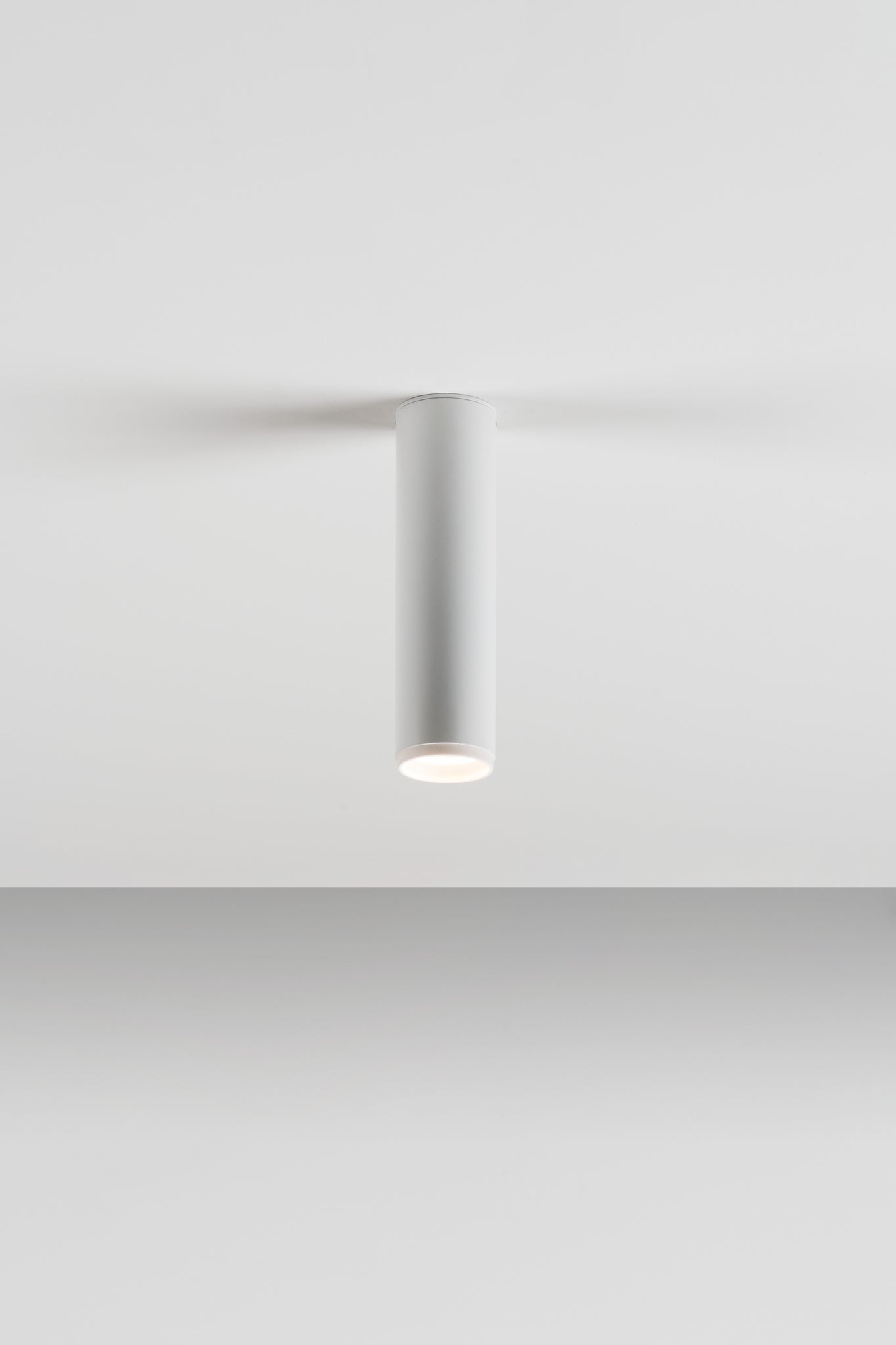 Haul 55 ceiling lamp H.21 cm Led DOB 7 W textured white
