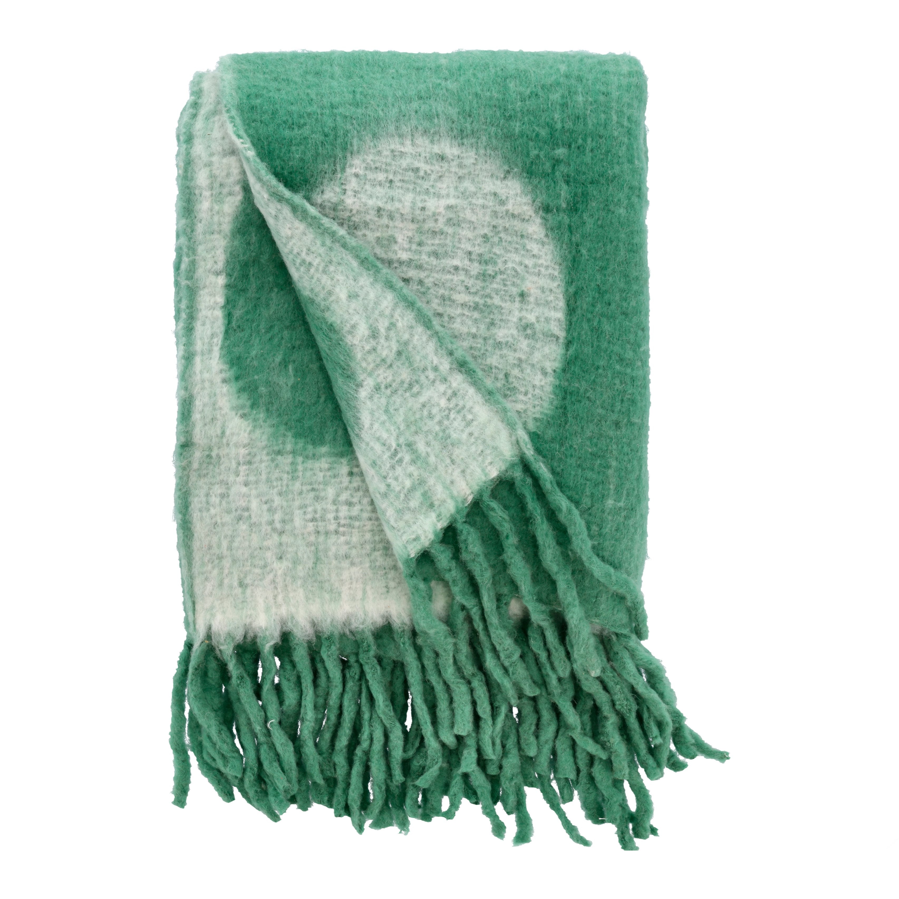 Villa Collection Tundra Plaid 130 x 200 cm Groen
