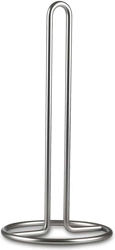 Keukenrolhouder mat staal - 31,5cm hoog - Accessoire Loods