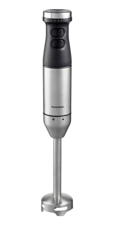 Nordic Sense staafmixerset, 800 watt, zwart/zilver - Accessoire Loods