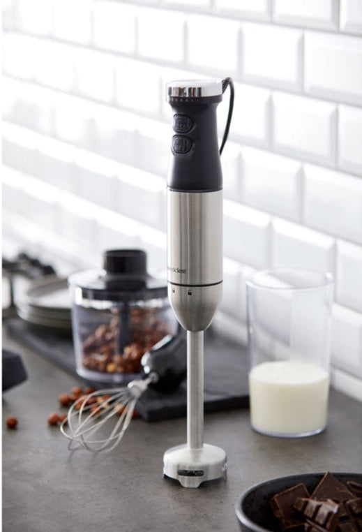 Nordic Sense staafmixerset, 800 watt, zwart/zilver - Accessoire Loods