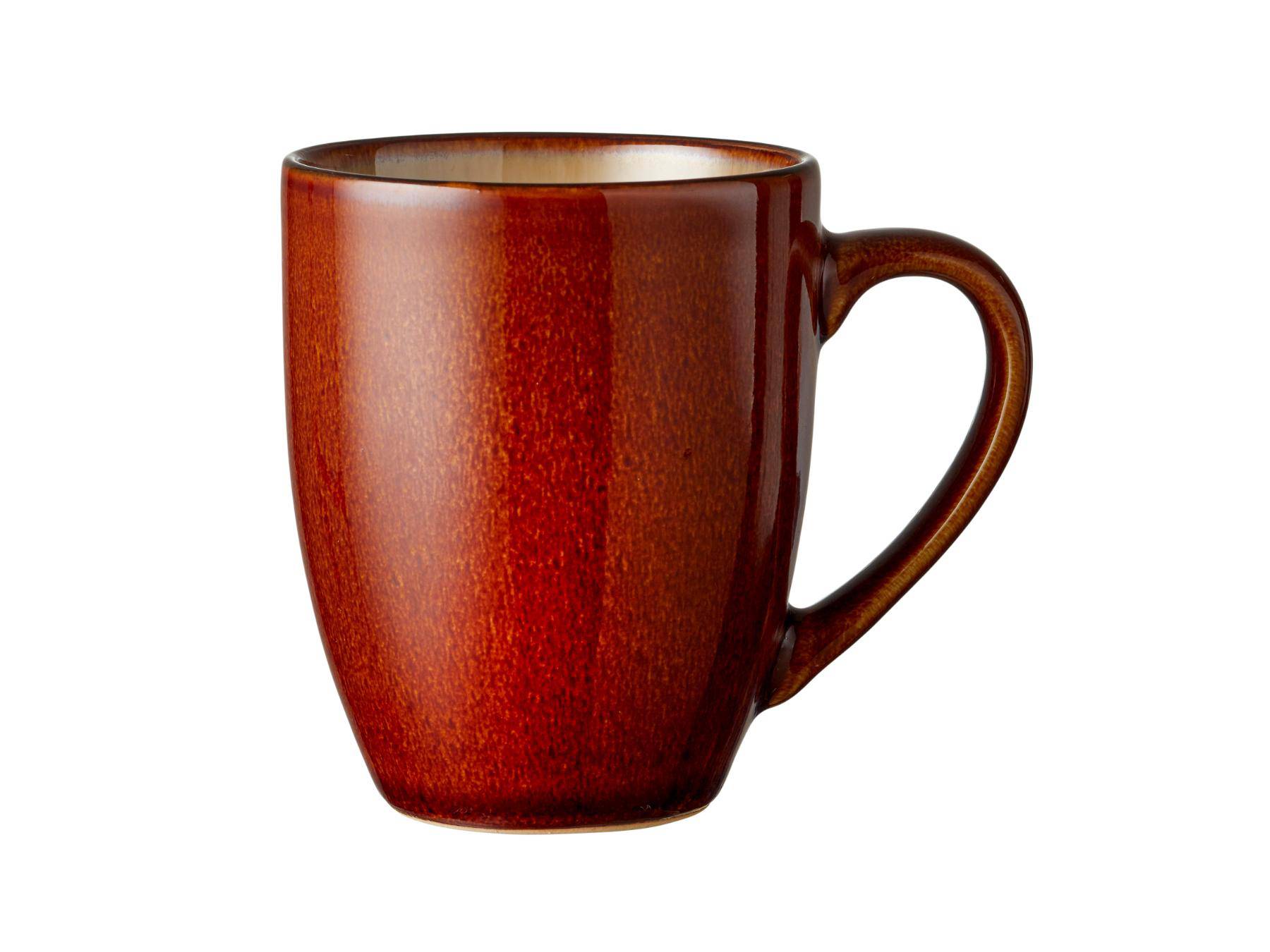 Koffiemok / theemok (300ml) - Verschillende kleuren binnen - en buitenkant (4 - delig) - BITZ - Accessoire Loods