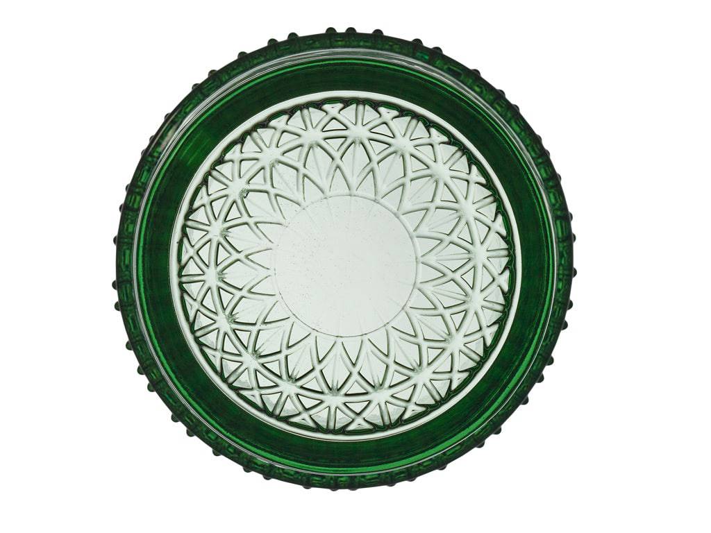 Bitz Waterglas Kusintha 280 ml - kleur Groen - set van 4 stuks - stapelbaar - Accessoire Loods