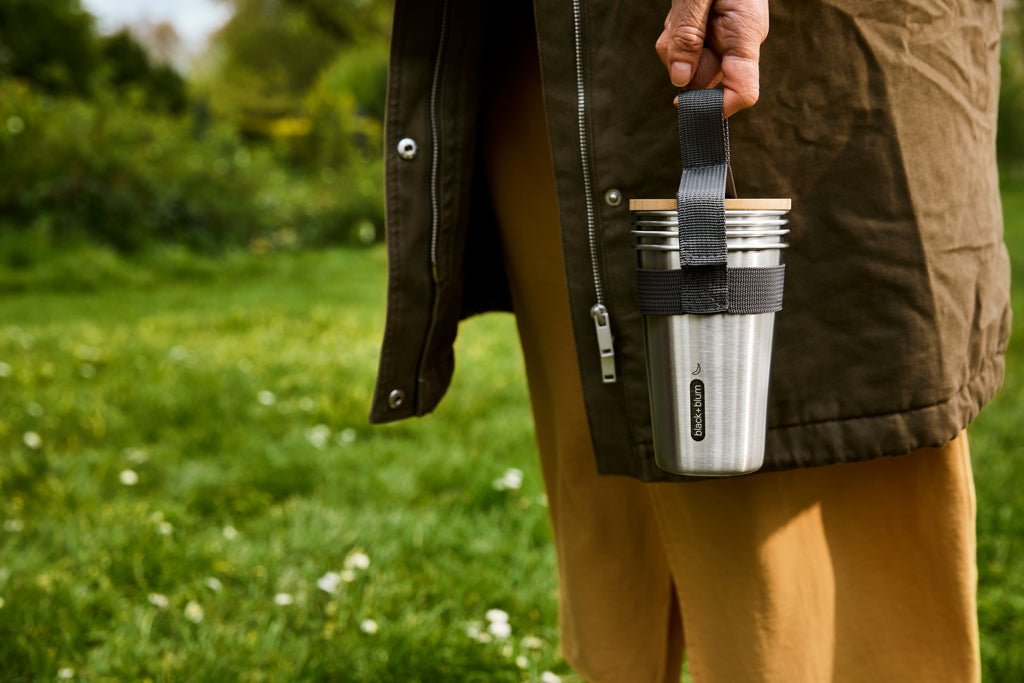 Black+Blum Stainless Steel Cup - RVS bekers set van 4 - Black+Blum - Accessoire Loods