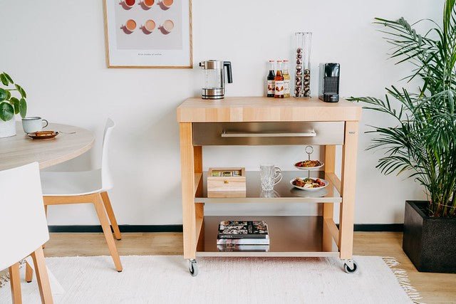 Butler Keukentrolley M - 900, Kops/RVS - Butler - Accessoire Loods