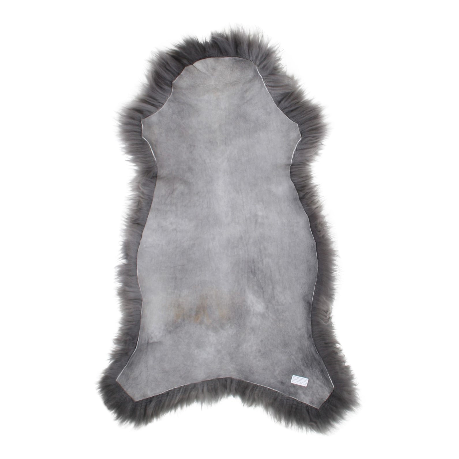 Schapenvacht IJslands | Lichtgrijs | 100 x 65cm - Dyreskinn - Accessoire Loods