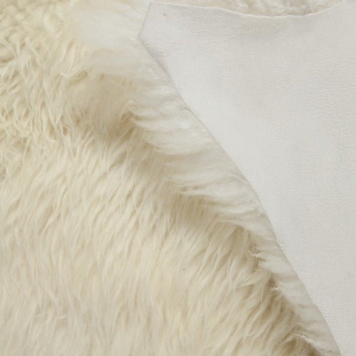Schapenvacht XL | Natural wit | 120 x 80cm - Dyreskinn - Accessoire Loods