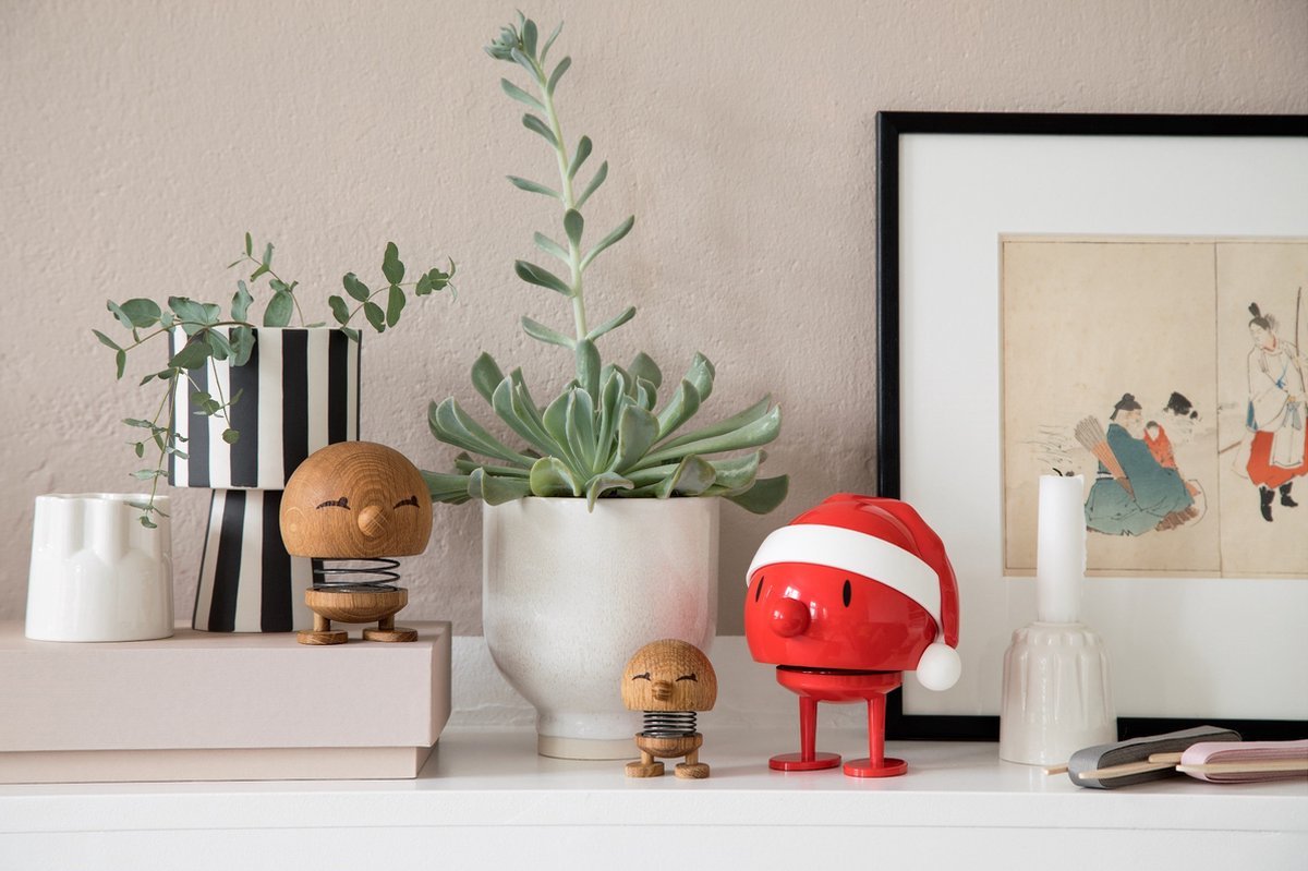 Hoptimist Bumble Kerstman Rood - Hoptimist - Accessoire Loods