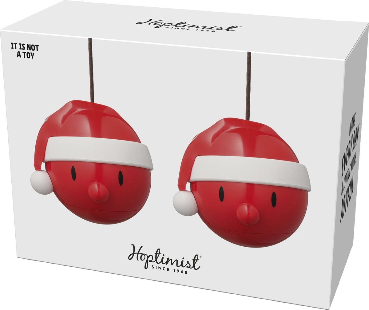 Hoptimist Kerstman Ornament 2 st. Rood - Hoptimist - Accessoire Loods