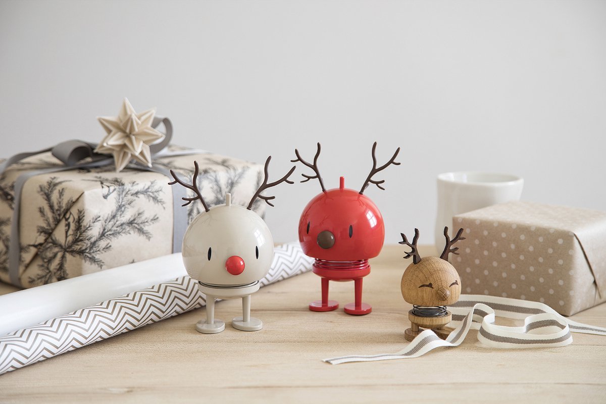 Hoptimist Rendier Bumble M Latte - Hoptimist - Accessoire Loods