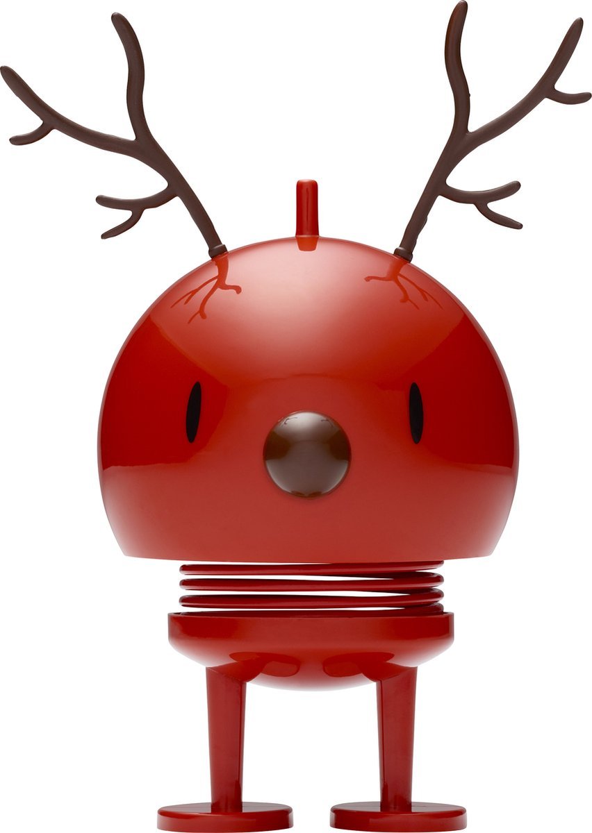 Hoptimist Rendier Bumble M Rood - Hoptimist - Accessoire Loods