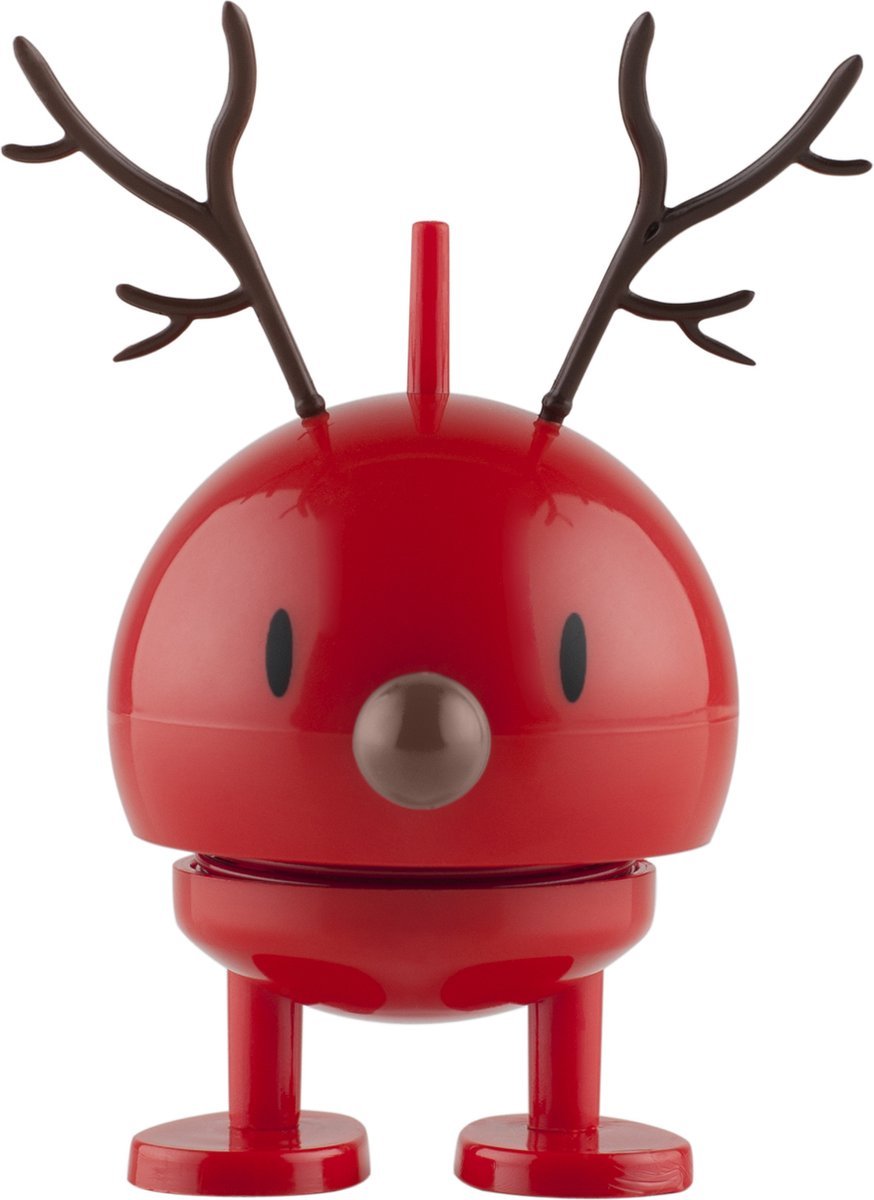Hoptimist Rendier Bumble S Rood - Hoptimist - Accessoire Loods