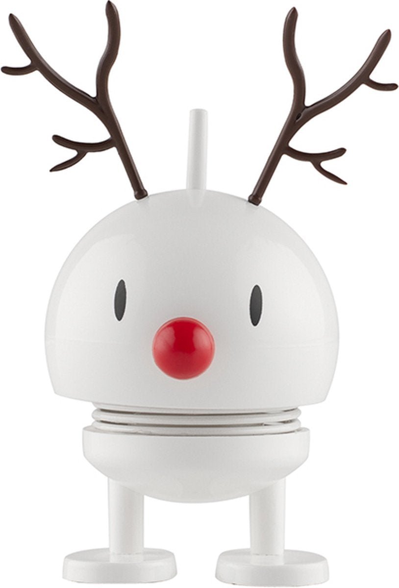 Hoptimist Rendier Bumble S Wit - Hoptimist - Accessoire Loods