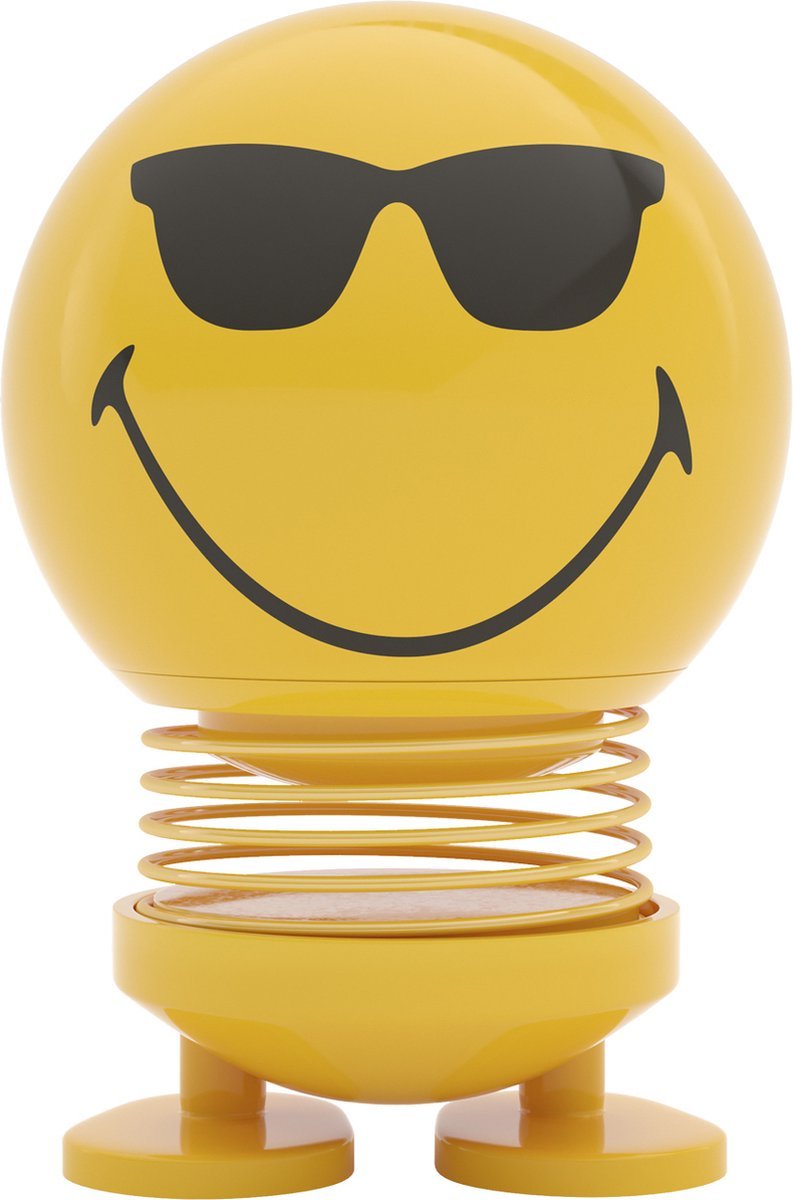 Hoptimist Smiley Cool S Geel - Hoptimist - Accessoire Loods