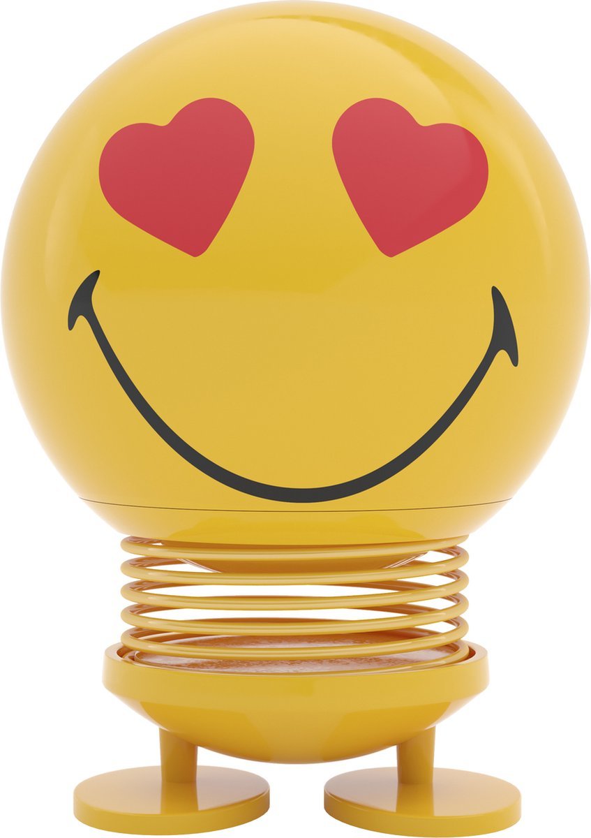 Hoptimist Smiley Love L Geel - Hoptimist - Accessoire Loods