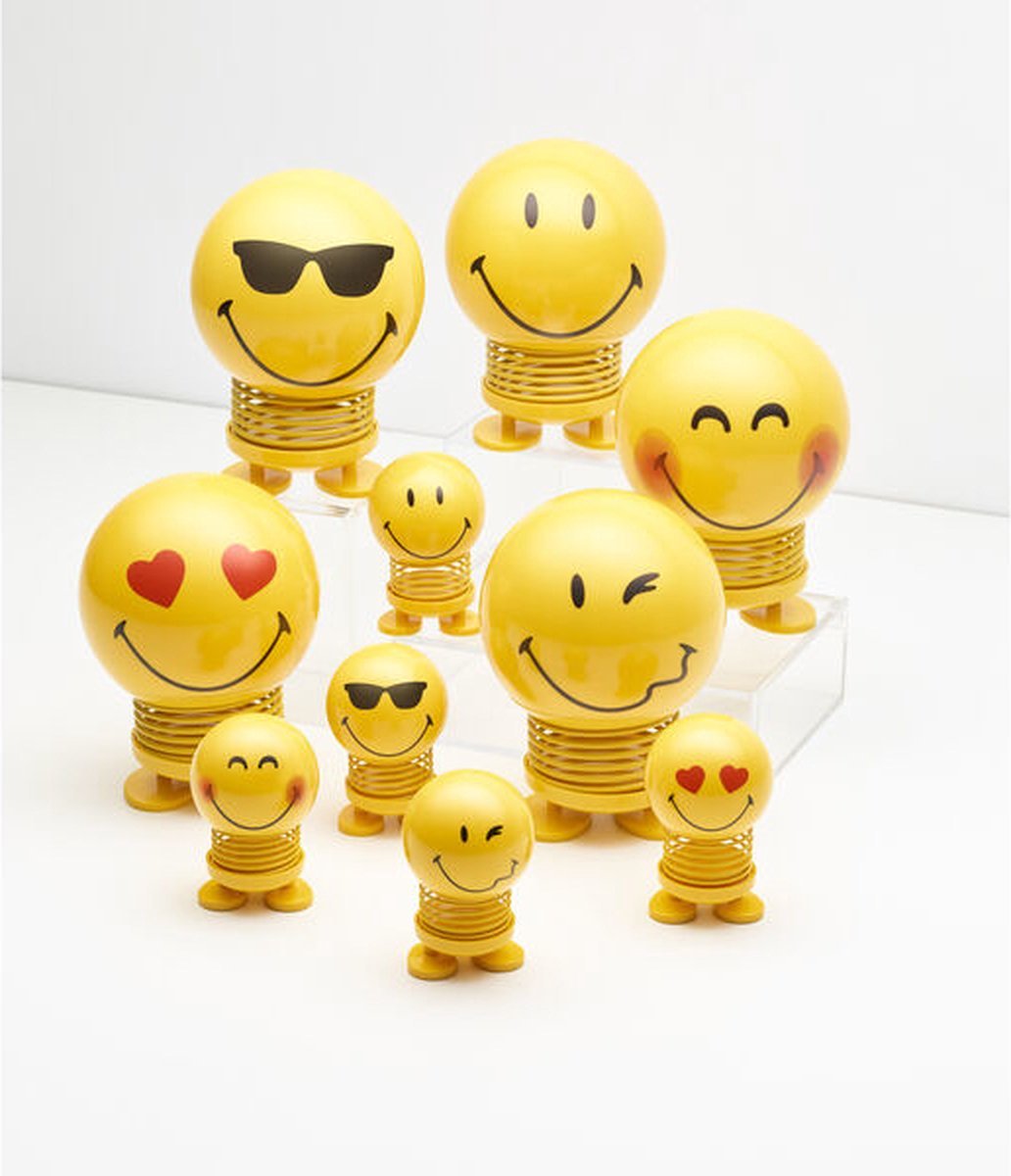 Hoptimist Smiley Love S Geel - Hoptimist - Accessoire Loods