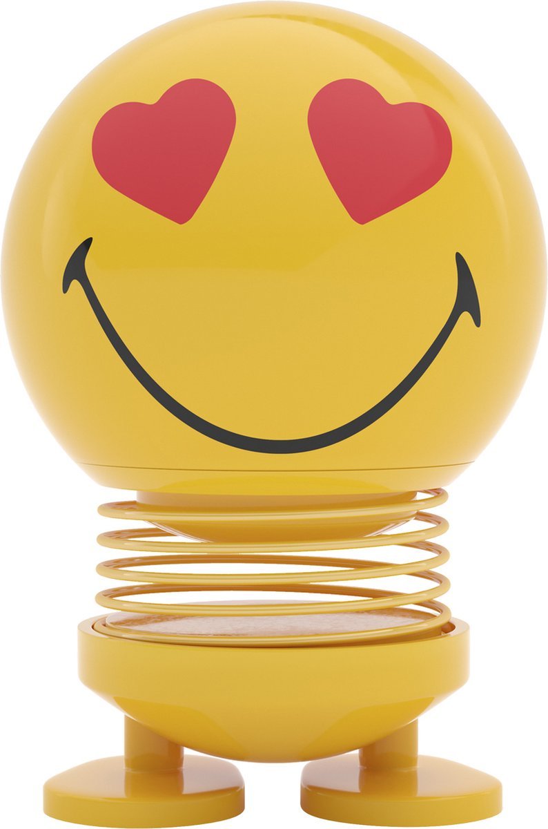 Hoptimist Smiley Love S Geel - Hoptimist - Accessoire Loods