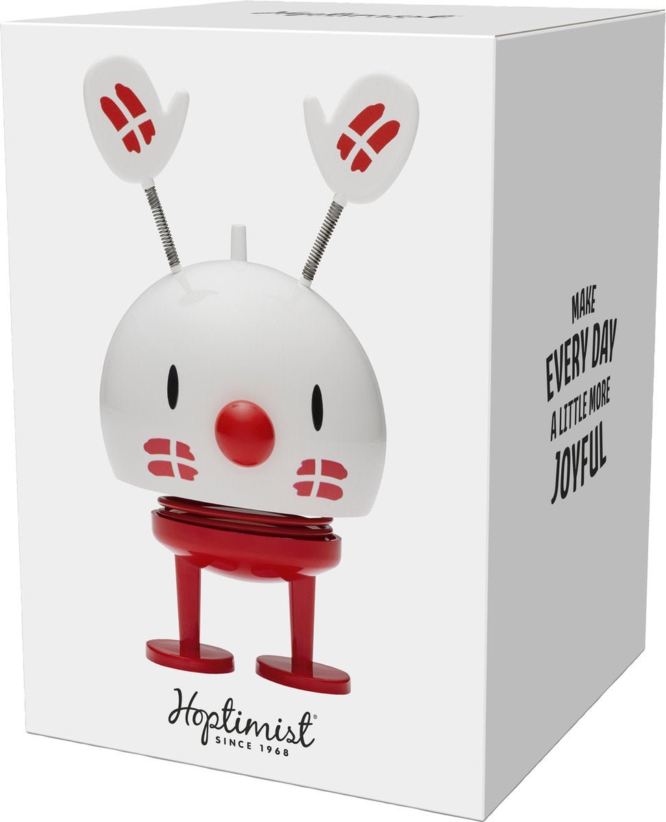 Hoptimist Verjaardag Bumble M Wit - Hoptimist - Accessoire Loods