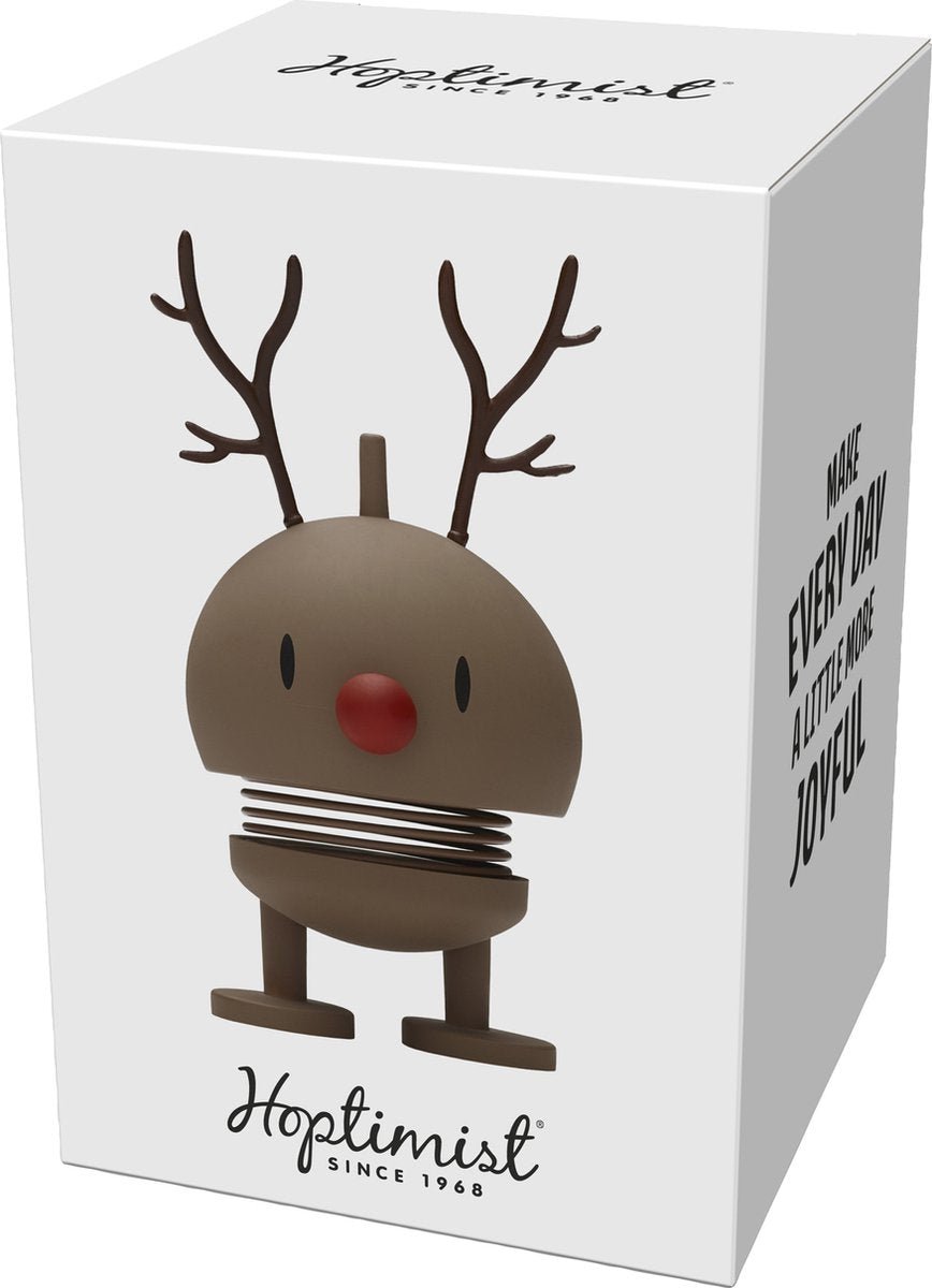 Hoptimist Zachte Rendier Bumble S Choko - Hoptimist - Accessoire Loods