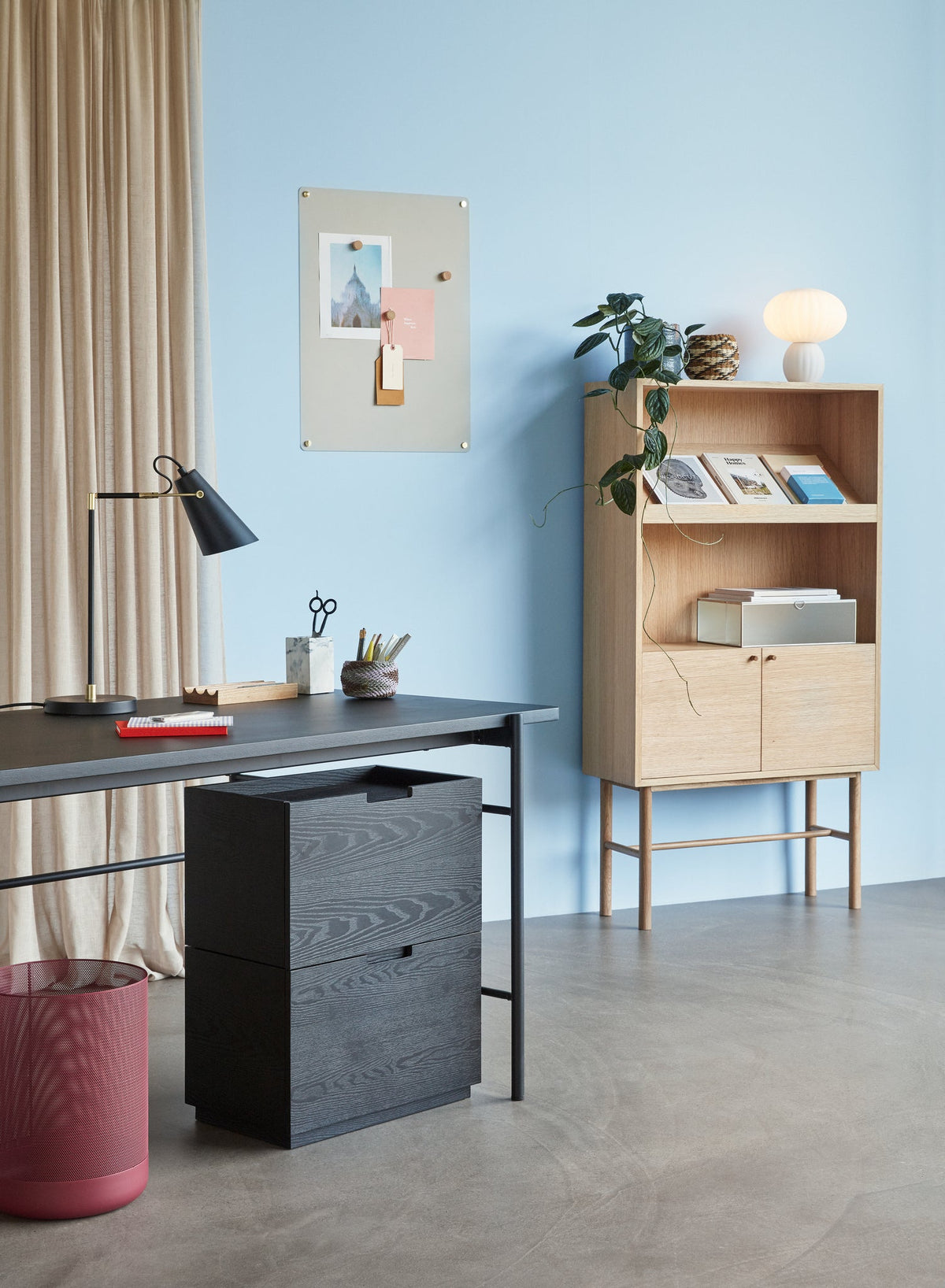 Archive Shelf Unit Natural - Hübsch - Accessoire Loods