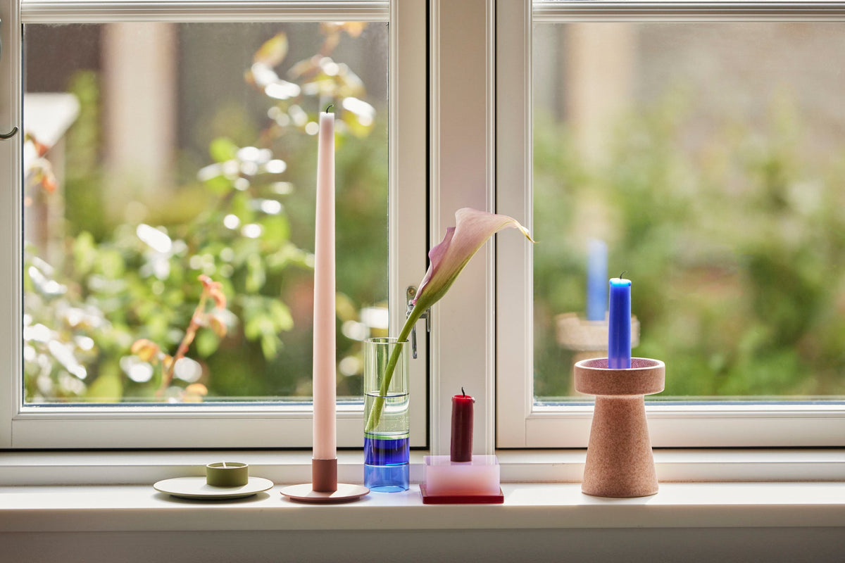 Astro Tealight Holder Green/Blue - Hübsch - Accessoire Loods