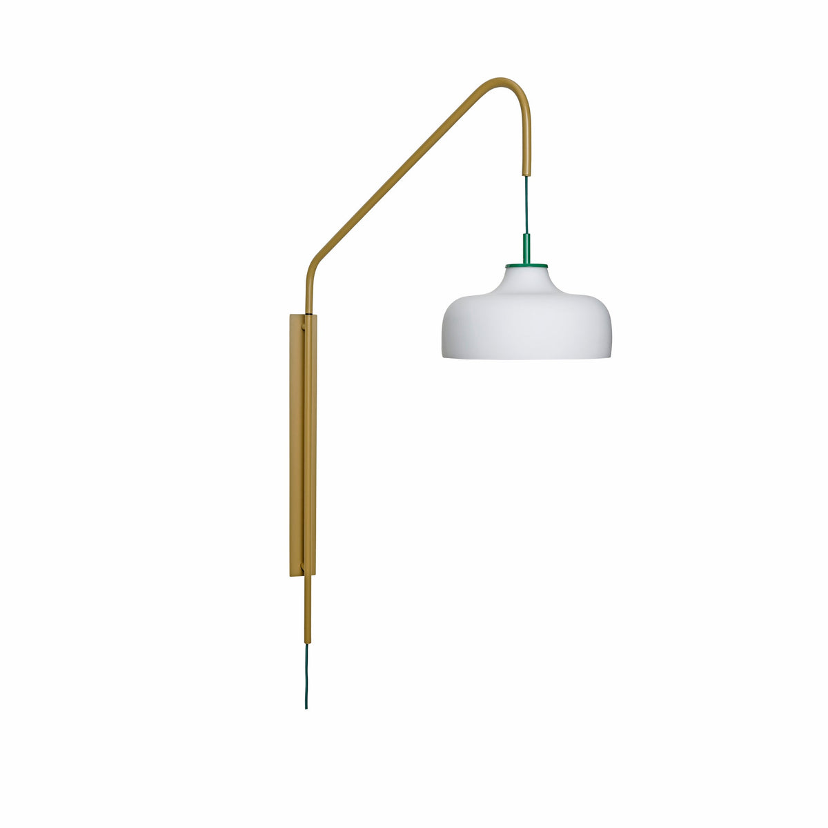 Current Wall Lamp Green - Hübsch - Accessoire Loods