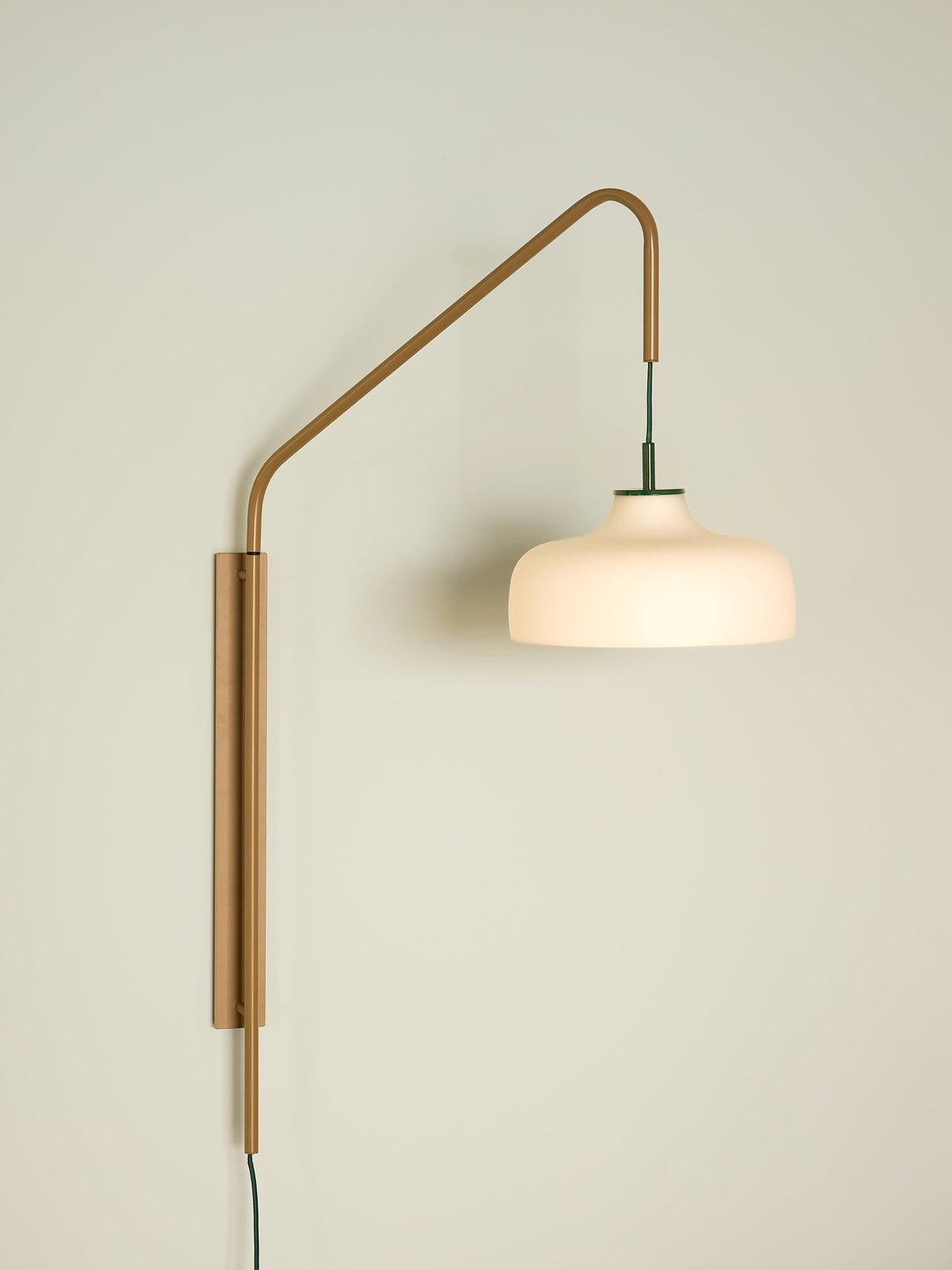 Current Wall Lamp Green - Hübsch - Accessoire Loods