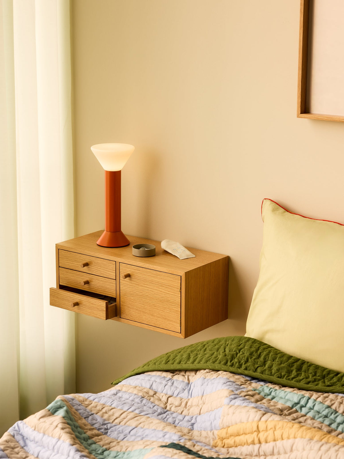 Flash Portable Lamp Metallic Orange - Hübsch - Accessoire Loods