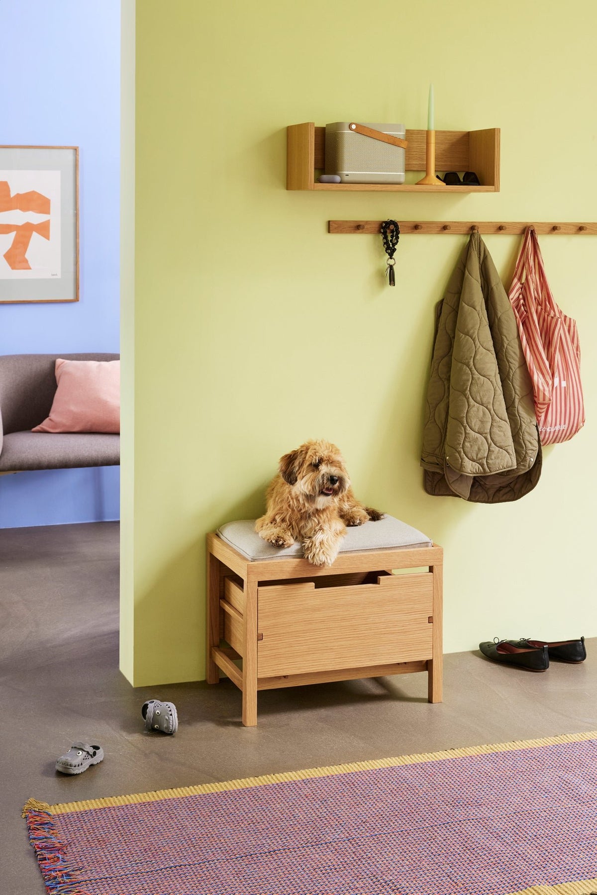 Focal Frame 50x70 Natural - Hübsch - Accessoire Loods