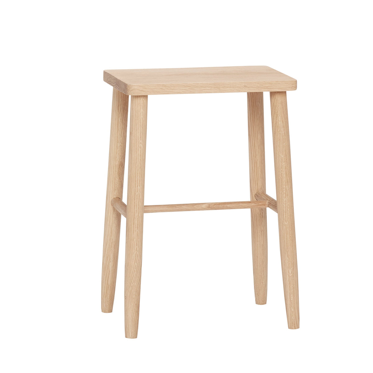 Folk Stool Natural - Hübsch - Accessoire Loods