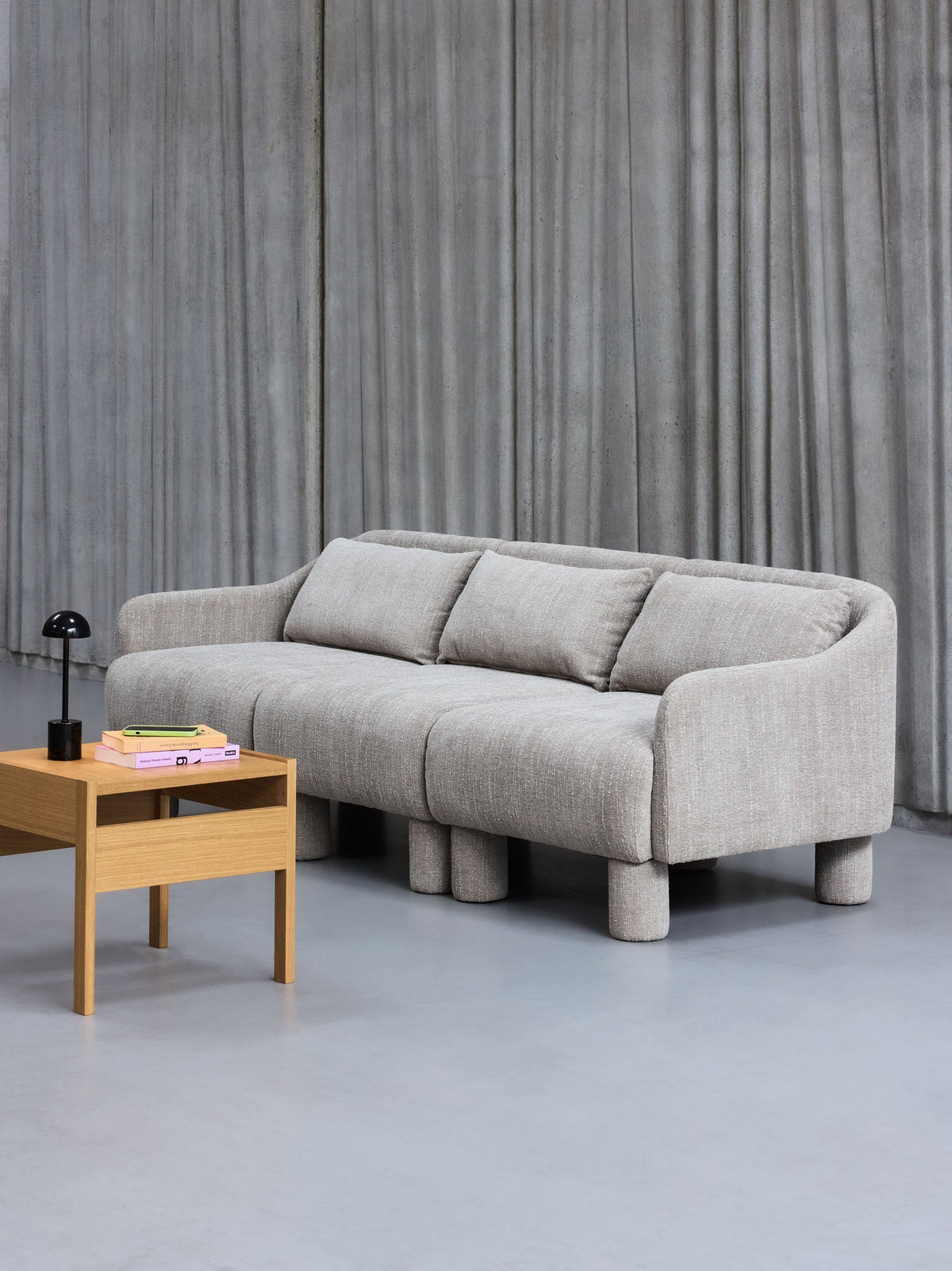 Forma Side Table Natural - Hübsch - Accessoire Loods