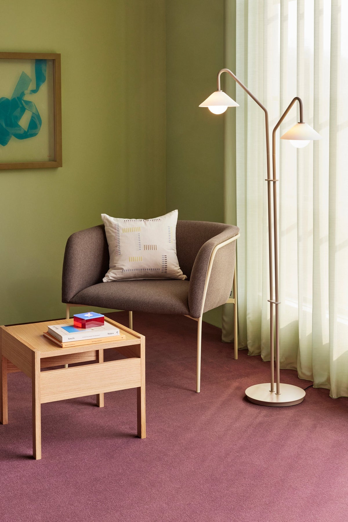 Forma Side Table Natural - Hübsch - Accessoire Loods
