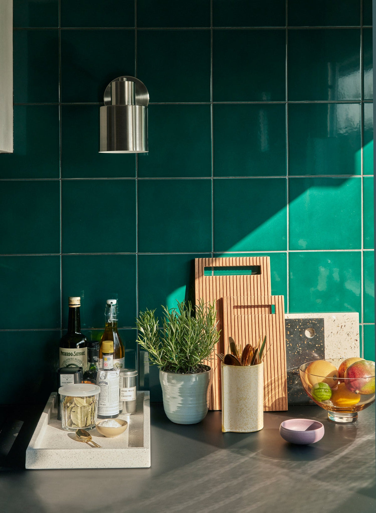 Fuse Wall Lamp Nickel - Hübsch - Accessoire Loods