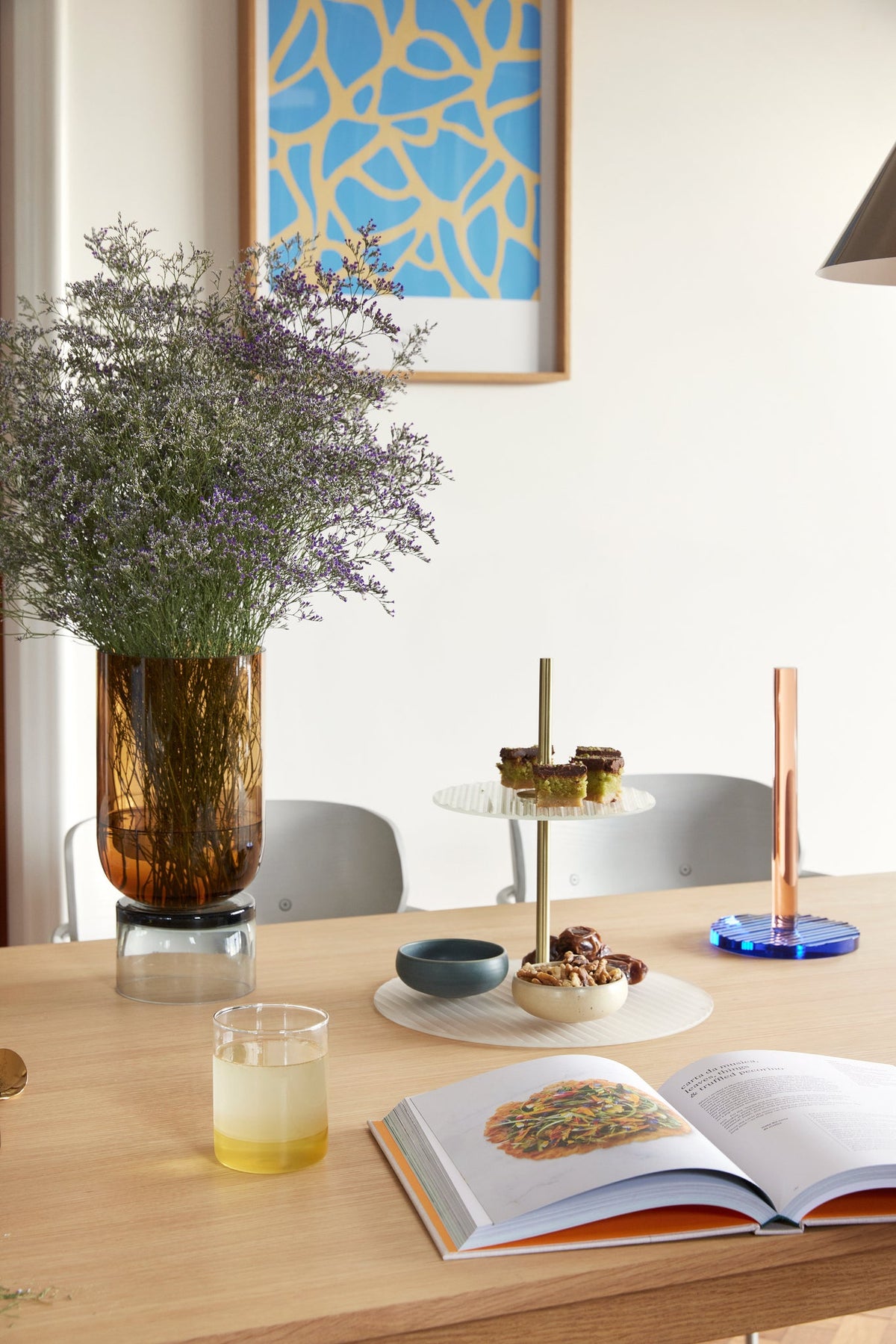 Ground Dining Table Square Natural - Hübsch - Accessoire Loods