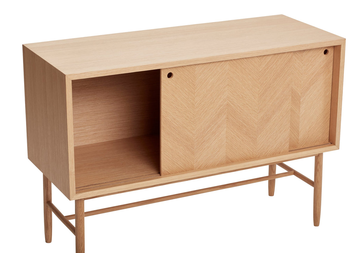 Herringbone Dresser Sliding Doors Natural - Hübsch - Accessoire Loods