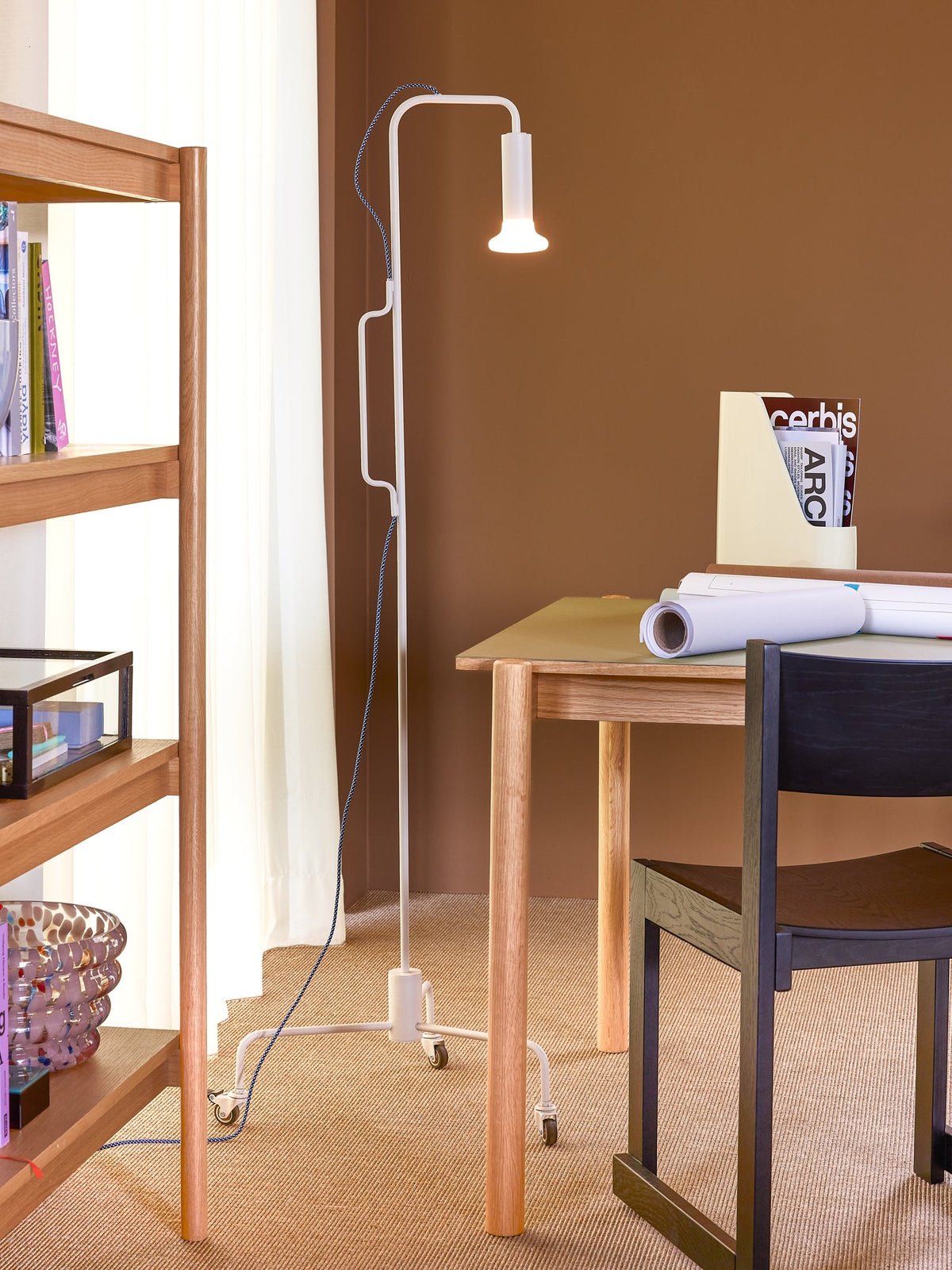 Ido Floor Lamp Light grey - Hübsch - Accessoire Loods