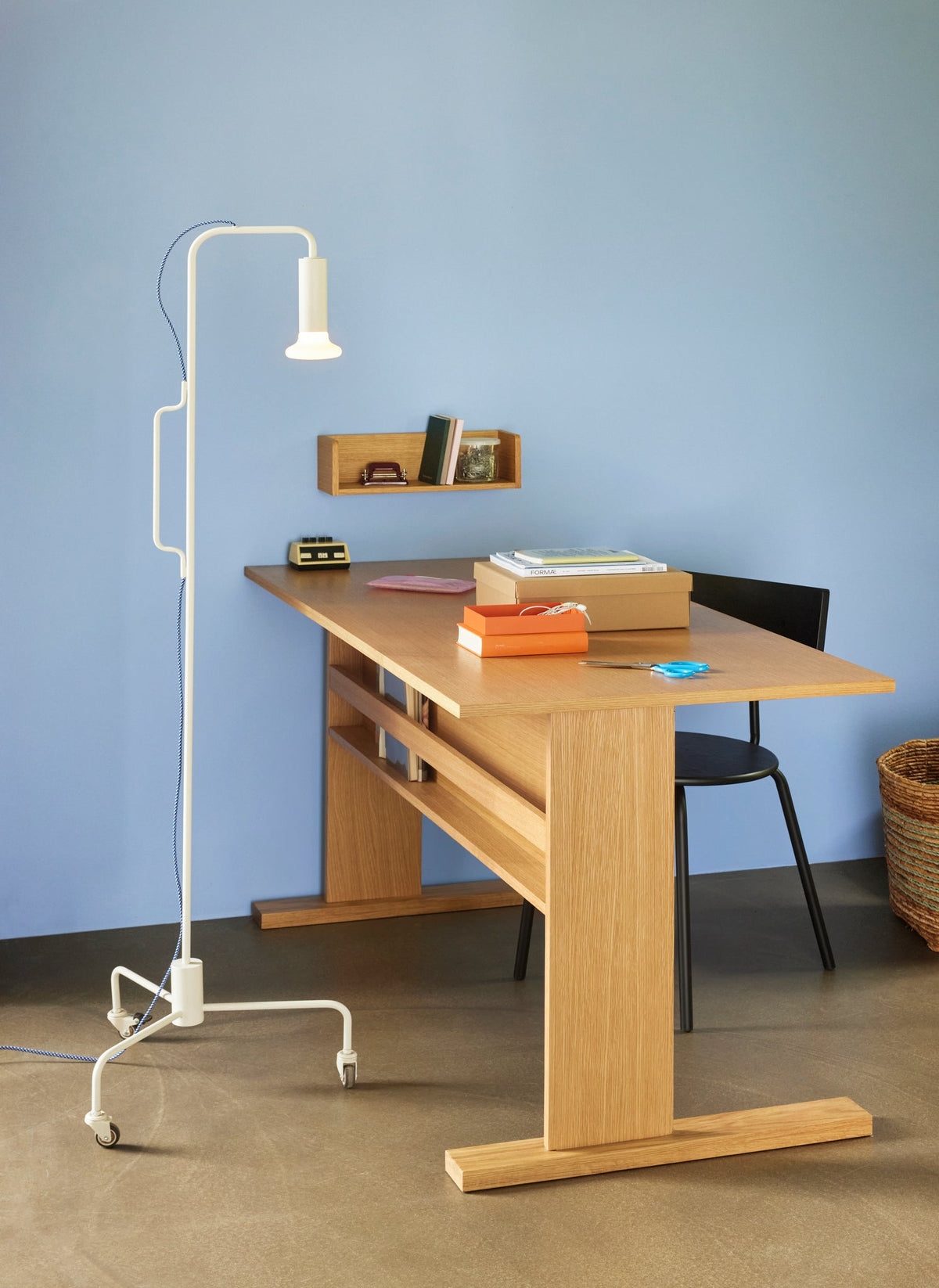 Ido Floor Lamp Light grey - Hübsch - Accessoire Loods