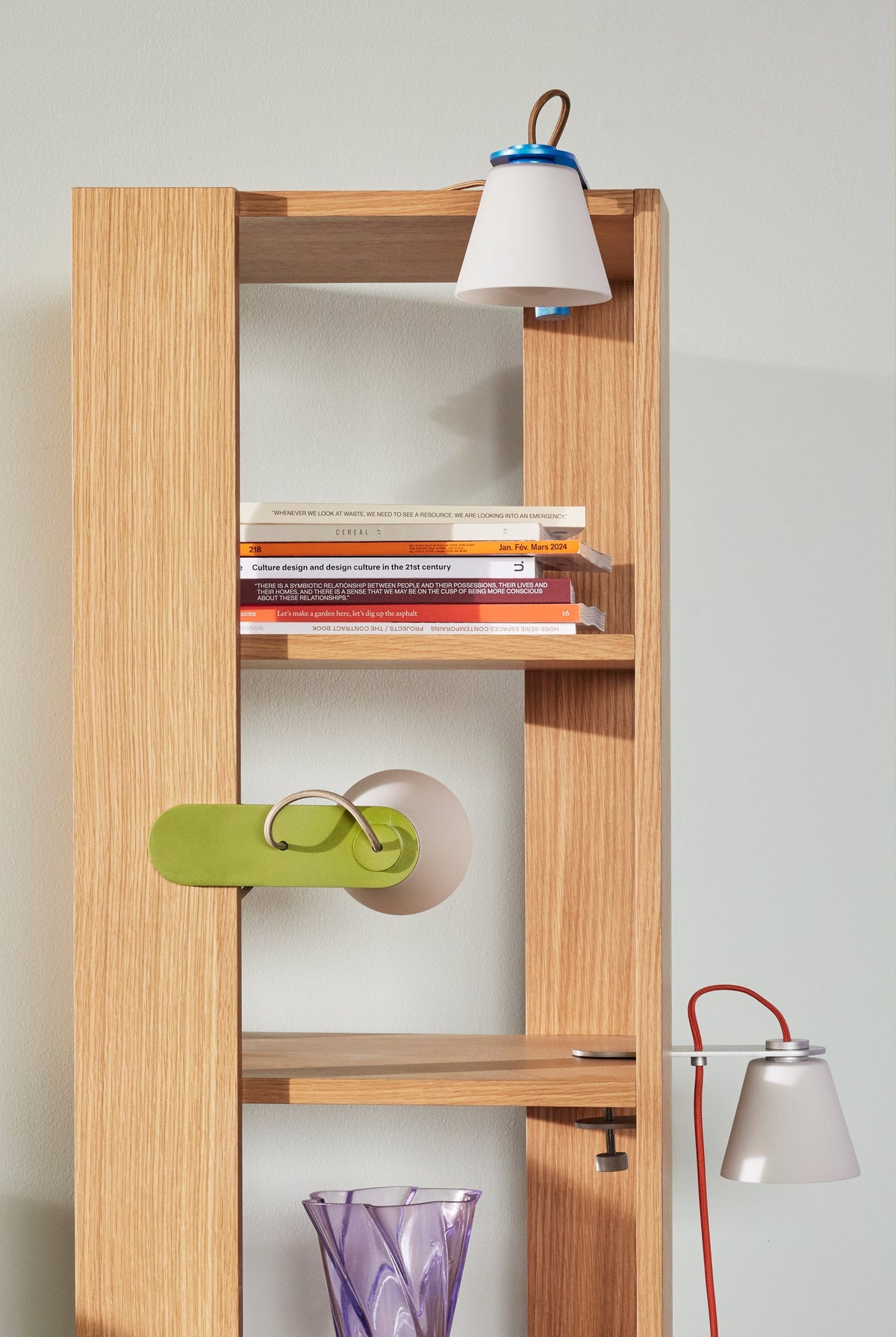Lure Wall Lamp Metallic green - Hübsch - Accessoire Loods