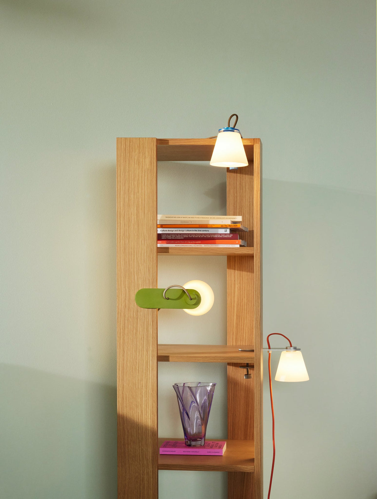 Merge Shelf Unit Natural - Hübsch - Accessoire Loods
